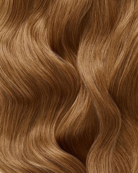 Seamless Tape Hair Extensions in Light Caramel Brown