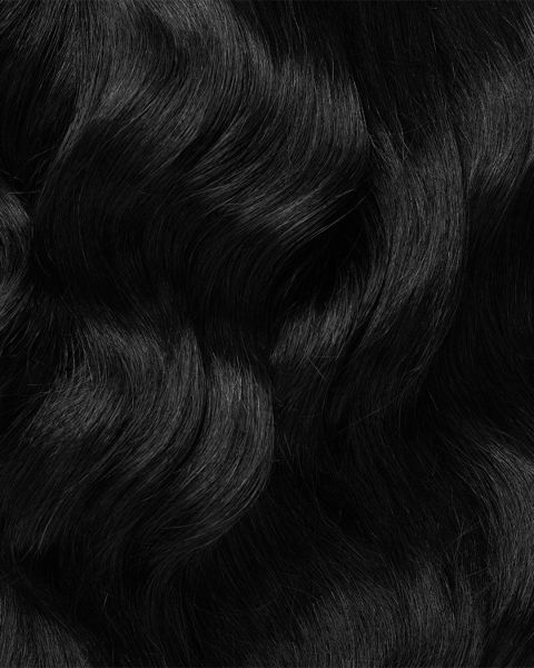 Ponytail Hair Extensions in Jet Black